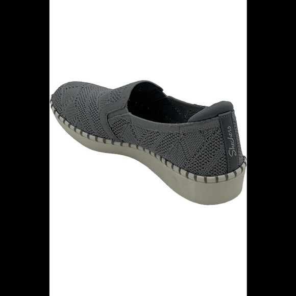 Skechers Vegan Washable Crochet Slip-Ons Sepulveda 2.0 Gray - Medium - Picture 3 of 3